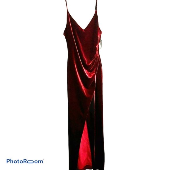 Betsy & Adam Dresses & Skirts - Betsy & Adam Dress Burgundy Sleeveless 14 NWT $199
